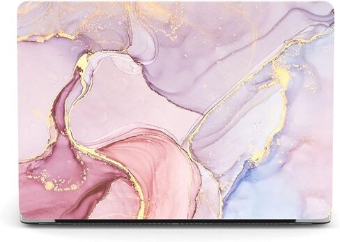 IVY Colored Marble Case for MacBook Air 15 with M2 (Models: A2941) Hard Shell Case with Keyboard Cover Set - E in Kuwait