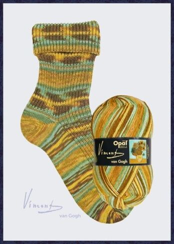 4-Ply Sock Yarn, Vincent Van Gogh Collection (5432 - Van Gogh Sunflowers) in Saudi Arabia