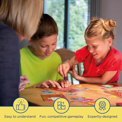 Ubongo The Brain Game to Go | Thames & Kosmos | Fast-Paced, Addictive, and Easy-to-Learn | Convenient Self Contained Carrying Case | Solo Geometric Puzzle Game | for Ages 8 and Up in Kuwait
