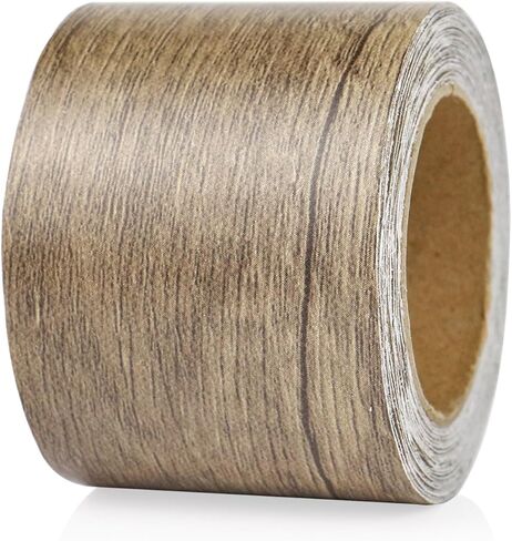 شريط إصلاح الحبوب الخشبية BOMII ، تصحيح إصلاح لاصق ذاتي للأثاث والأرضيات والخزانات والنوافذ والأبواب و RV وديكور المنزل ومشاريع DIY (1 ، أسود) in Kuwait