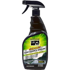 Rust -Oleum Wipe 387741 - Cenamic Glass Cleaner & طارد ، 22 أوقية