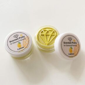 قطعتين من الليمون المعطر في حالة لوحة الماس ، إكسسوارات أدوات فن الماس DIY