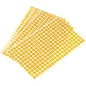 MECCANIXITY Adhesive Labels 20mm QC Pass Mark Round Stickers Tamper Proof Stickers for Industry Items Green Pack of 1000
