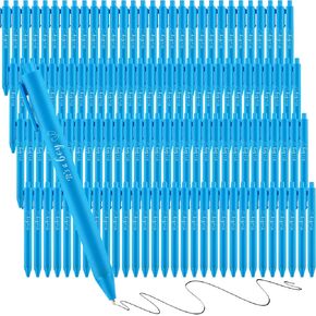 MOTOTO 120 PCS استحمام الطفل قلم القلم الحزب استحمام الطفل لصالح قلم الحبر الأزرق القابل للسحب مع الحبر الأسود لضيف الصبي معلم الطالب مكتب الكتابة المدرسية لوازم الحفلات