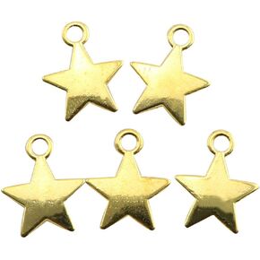 60pcs إكسسوارات قلادة DIY من خمسة نقاط من أجل صنع المجوهرات وصياغة الفضة