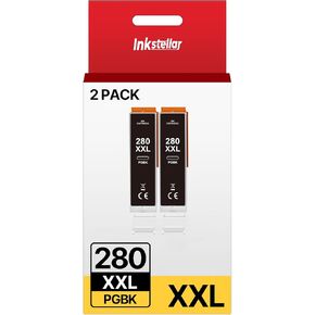PGI-280XXL حبر حبر خراطيش PGBK الاستبدال الأسود لـ Canon 280xxl 281xxl من خراطيش الحبر لاستخدامها مع Canon TR8520A TR8520 TR7520 TS9120 TS6320 TS6220 TS6120 TS702 TS8120 TS8320 TS8320