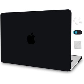 KECC متوافق مع MacBook Air 15 بوصة 2025 2024 2023 M4/M3/M2 A3241 A3114 A2941 قذيفة صلبة بلاستيكية (أسود غير لامع)