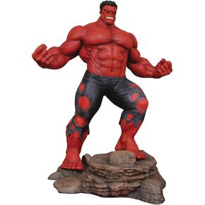 Diamond Select Toys Marvel Gallery: Red Hulk PVC Figure,Multicolor,One-Size