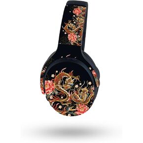 MightySkins Skin Compatible with Skullcandy Crusher ANC 2 - Stitch Dragons | Protective, Durable, and Unique Vinyl Decal wrap Cover | Easy to Apply, Remove, and Change Styles