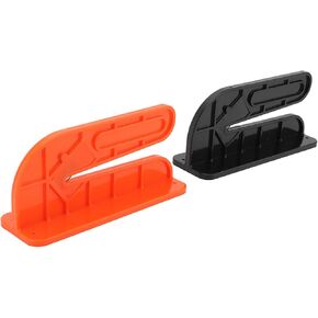 2PCS Wall Mounted Rag Cutter, Rag Cutter Shirt Cutter Black and Orange Rag Cutter T Shirt Cutter Tool Easily Cut Rags Old Sheets Towels T Shirts Sheepskin Cloth Bailing Twine