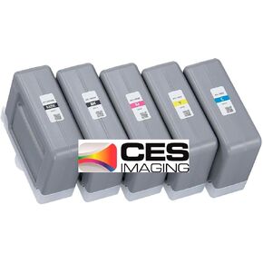 Canon PFI-340 330ml Ink Tank Set PFI-340MBK PFI-340BK PFI-340C PFI-340M PFI-340Y in Retail Package TZ-30000