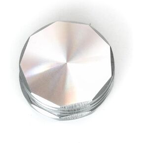 Micaikem 1.25 "x1/8" سميكة من الألومنيوم الحافة CNC المطحون الفراغات المطحونة من أجل ختم اليدين ونقش لوازم. حزمة 5