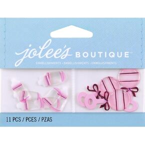 Jolee's Boutique 0015586957525 Baby Girl Bottles and RATTLES 50-00443, Other