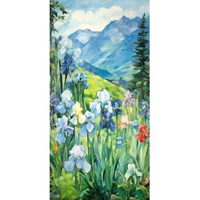 ArtMaple Paint حسب رقم للطلاب المبتدئين للبالغين ، اختيار الهدايا المثالية لعيد الميلاد أو الذكرى السنوية أو أي مهرجان. الدهانات الأكريليك DIY لديكور الغرفة (المشهد-12x24)