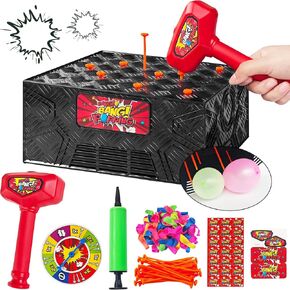 قم بإضاءة لعبة بالون ، والبالونات الانفجار التي ظهرت ، والبالونات Bang Tricky Tabletop ، وألعاب Blast Box Balloon Board للأطفال ، وحفلات العائلة