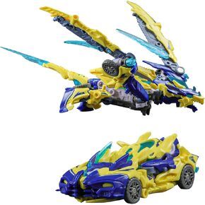 BEASTDRIVE BD-11 Lightning Lizard Deformation Toys Action Figure, Converting Toys in Vehicle and Beast, Perfect Birthday Party Gift for Teens and Adults