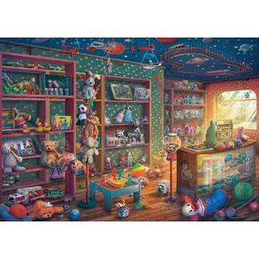 Ravensburger Abandoned Series: Tattered Toy Store 1000 Piece Jigsaw Puzzle for Adults - 12000636 - Handcrafted Tooling, Made in Germany, Every Piece Fits Together Perfectly in Saudi Arabia