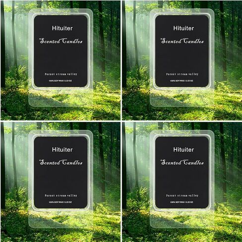 Wax Melts, Wax Melt Warmer Cubes, Wax Warmer Cubes, Scented Wax Melts Wax Cubes Strong Scent Gain Original Scent, 4packs，4cubes Each, Air Freshener in Saudi Arabia