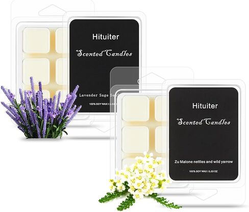 Wax Melts, Wax Melt Warmer Cubes, Wax Warmer Cubes, Scented Wax Melts Wax Cubes Strong Scent Gain Original Scent, 4packs，4cubes Each, Air Freshener in Saudi Arabia