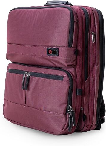 Trilogy Double Pack - World class multiple use backpack - expands into a weekender bag - splits into two seperate bags - handles two 17" laptops and two tablets (Red) in Saudi Arabia