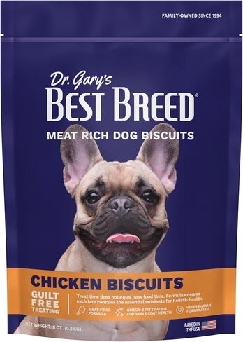 Best Breed Dr. Gary's Chicken Biscuits [Made in USA Treats] - 4 lbs. in Kuwait