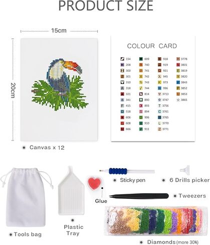 PeakLuv 10pcs Small Diamond Art Kits Small Diamond Painting Kits, Sunrise & Sunset Landscape Mini Diamond Art Kits for Beginners, Square Drill Mini Gem Painting 1-Hour Painting for Home Desktop Decor in Saudi Arabia