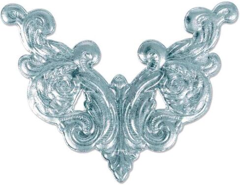 Sizzix 3-D Impresslits Embossing Folder Fanciful by Tim Holtz, Multicolor in Saudi Arabia