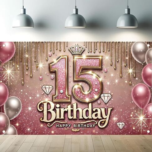 Pink and Gold 2nd Birthday Backdrop Princess Theme Party Decoration Elegant Floral Balloon Banner for Girls Second Birthday Photo Booth Background 71 x 43 inch in Saudi Arabia