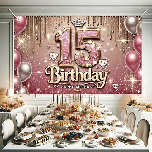 Pink and Gold 2nd Birthday Backdrop Princess Theme Party Decoration Elegant Floral Balloon Banner for Girls Second Birthday Photo Booth Background 71 x 43 inch in Saudi Arabia
