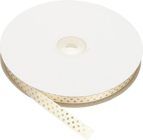 شرائط Meccanixity Grosgrain 100 ياردة 3/8 بوصة الوردة الورود Red Polka Dots Robbon Bow Decoration for Crafts Glapp Wedding DIY مصنوعة يدويًا الديكور المصنوع يدويًا in Saudi Arabia