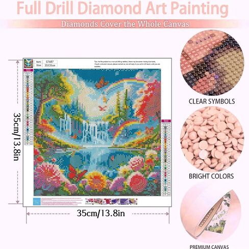 Lion 5D Diamond Painting Kits for Adults Beginners-Lion Forest Diamond Art Kits for Adults,DIY Gem Art for Adults Animal for Gift and Home Decoration(14x14inch) in Kuwait