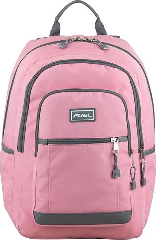 FUEL Laptop Bag Hiking Travel Commuter Carry On Casual Water Resistant College Daypack Classic Computer Bag Backpack for Women, Pink in Kuwait