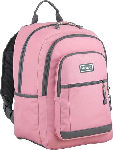 FUEL Laptop Bag Hiking Travel Commuter Carry On Casual Water Resistant College Daypack Classic Computer Bag Backpack for Women, Pink in Kuwait