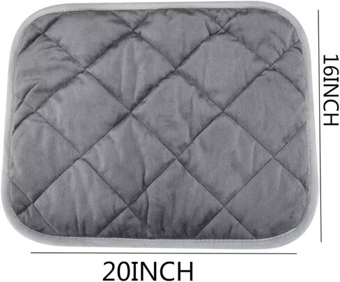 Pet Self Heating Pad for Cat Dog Keep Pet Toasty Reflective Heat Mat Non-Slip Washable Thermal Pad 20"x16" in Saudi Arabia