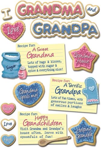 Karen Foster Design Acid and Lignin Free Scrapbooking Sticker ، Grandpa Classic in Kuwait