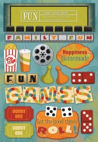 Karen Foster Design Acid and Lignin Free Scrapbooking Sticker ، Grandpa Classic in Kuwait
