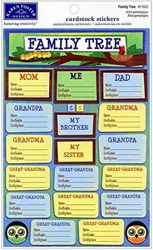 Karen Foster Design Acid and Lignin Free Scrapbooking Sticker ، Grandpa Classic in Kuwait
