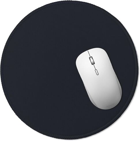 لوحة الماوس المستديرة ، قاعدة موسباد غير قابلة للانزلاق مع حافة مخيط ، وسادات الماوس المستديرة للألعاب ، ومقاومة للماء للمكتب ، والمنزل ، والألعاب ، والكمبيوتر المحمول (الأزرق) in Kuwait