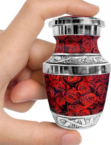 Heart Shaped Keepsake Cremation Urns for Human Ashes - Celestial Journey Small Keepsake Urn for Men Women Children Pets - Burial Urns in Kuwait