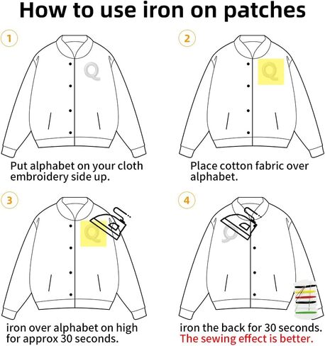 193 Pieces Iron on Numbers and Letters Patches 1.57 Inch Alphabet Embroidered Patch Letter Patches A-Z,Numbers 0-9 and Flowers for Clothes Hat, Socks, Jeans, DIY Accessories,White in Saudi Arabia