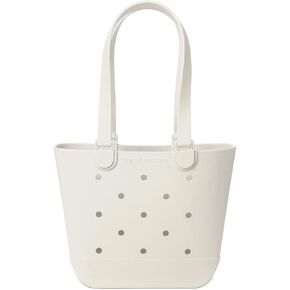 Simple Modern Large Beach Bag | Waterproof Getaway Rubber Tote with Zipper Pocket for Travel, Pool, Boat, Groceries, Sports | Nantucket Tides