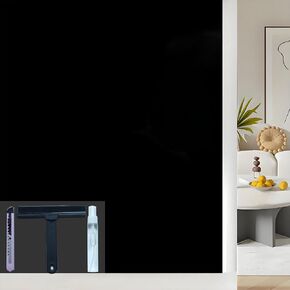 One Way Window Film Privacy Protection Static Cling Anti-UV and Sun Blocking Heat Control Window Tint for Home and Office Black-Silver 15.7 Inch x 16.4 Feet in Saudi Arabia
