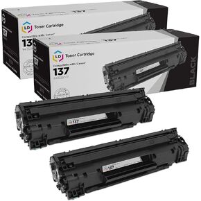 LD Products Compatible Toner Cartridge Replacement for Canon 137 9435B001 (Black, 2-Pack) for use in ImageCLASS D570, LBP151dw, MF212w, MF216n, MF217w, MF227dw, MF229dw, MF232w, MF236n & MF244dw