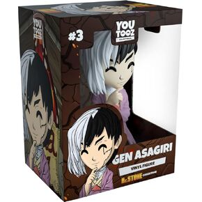 Youtooz Dr. Stone Kohaku Figure, 4.1" Inch Anime Action Figure, Highly Detailed Kohaku Collectible by Youtooz Dr. Stone Collection
