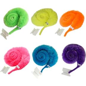 6Pcs Random Color Magic Worms Decors,Multi-Item Party Favor Packs,Soft and Comfortable Polyester Fiber Wiggly Worms,Fuzzy Worm Decors for Holiday Halloween Christmas Decorations,Party Favors