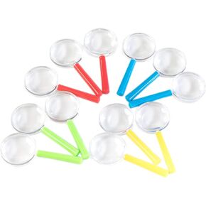 Huji Plastic Mesting Glasses for Children's Party Party School School (12 pcs ، macees)