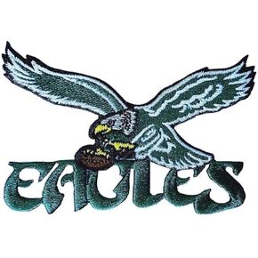 MJSHOP29 RUCBY FORES EAGLES مع RUCBY LOGO PATCH PATCH AMERICAN AMERICAN FOURBOOK FOR TEAM IRON ON