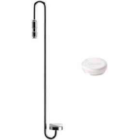 CO2 Diffuser Stainless Steel 40cm for Planted Aquarium & Replacement Ceramic Plate