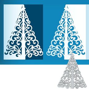 قصاصات عيد الميلاد المعدنية ، ميتال ، كرات عيد الميلاد ، بطاقة أوراق زهرة ، وفاة ، ألبوم ، ألبوم ، ألبوم ، الألبوم ، الألبوم الزخرفي للورق ، صنع بطاقة مهرجان ، شريحة ، 80x106 سم/3.14'x4.17 '' '
