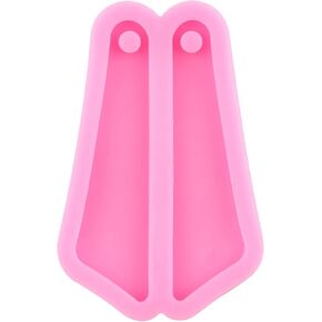 Resin Earring Molds Jewelry Making Mirrored Design Silicone Molds Resin Crafts for Women Girls DIY Fashion Jewelry Earrings Necklace Decoration Craft